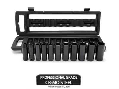 Husky Deep Impact Sockets (1/2 Drive, Metric)