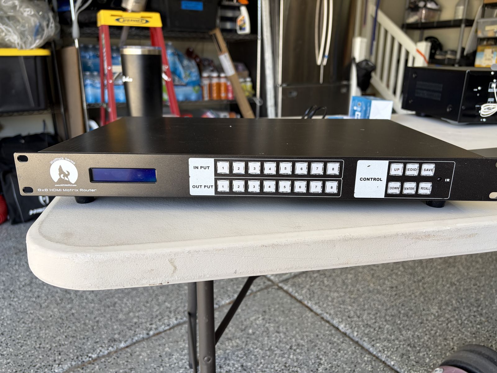 8x8 HDMI Matrix Router