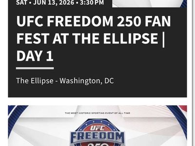 UFC tickets