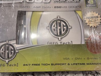 BFG Tech NVIDIA GeForce 7800 GS OC 256MB GDDR3 AGP 8x/4x Graphics Card