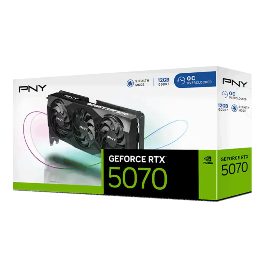 PNY - GeForce RTX 5070 12gb OC GDDR7