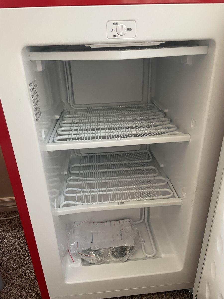 Brand New Red Mini Fridge – $95