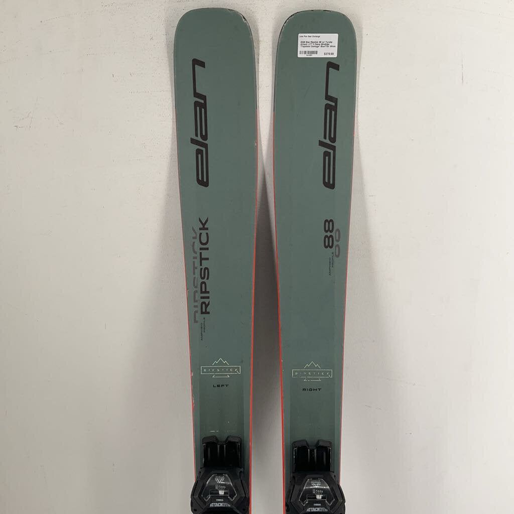 2026 Elan Ripstick 88 w/ Tyrolia Attack LYT 11 Demo Bindings *Topsheet Damage*