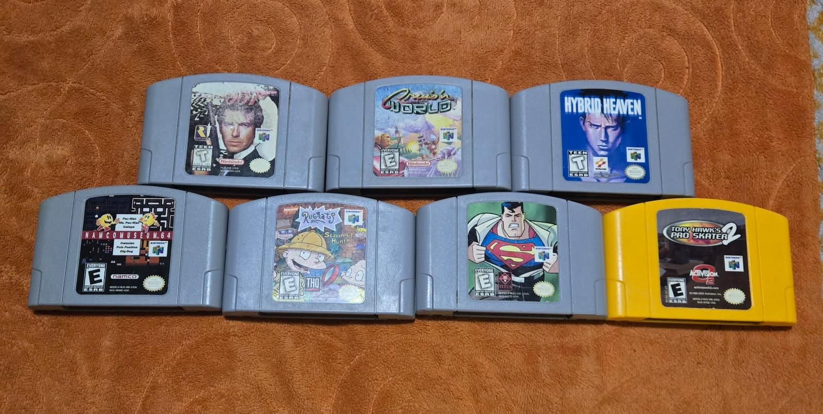 Nintendo n64 game bundle including 007 Golden Eye! Trades considered!