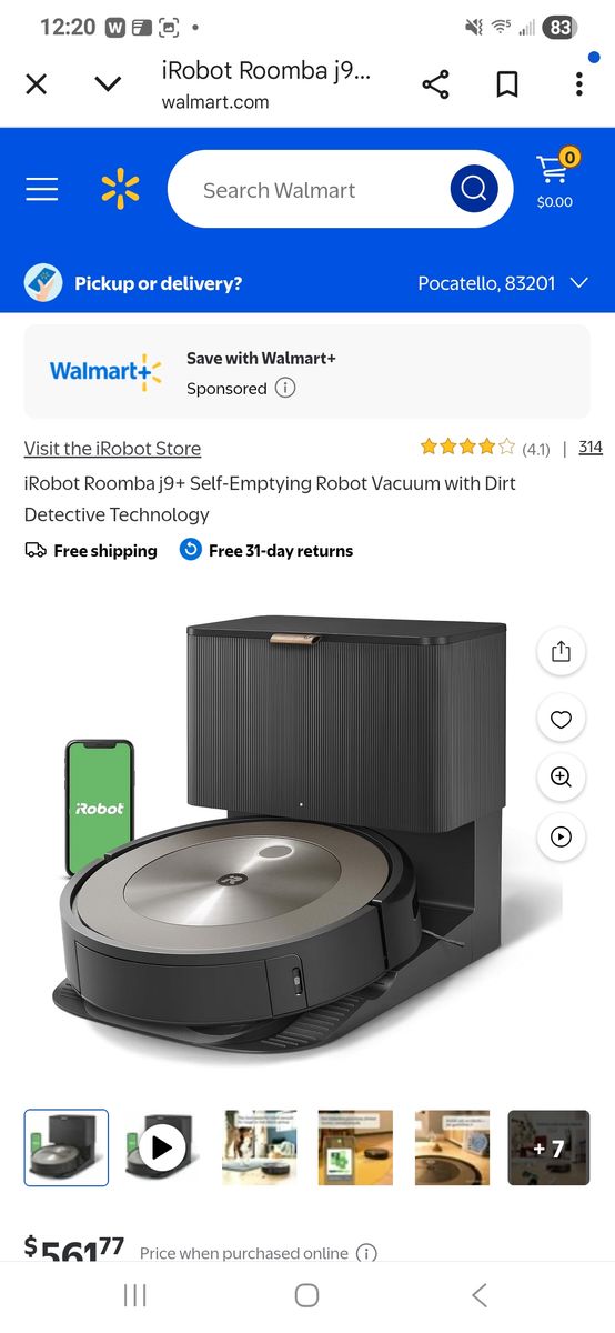 New Roomba vacuum