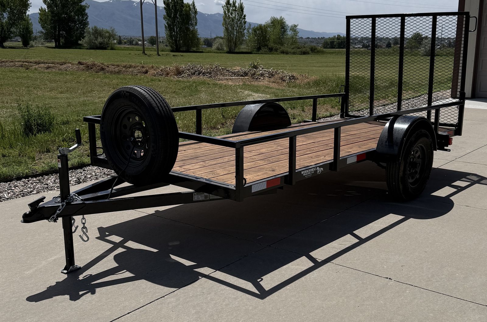 5’ x 12’4” Utility Trailer