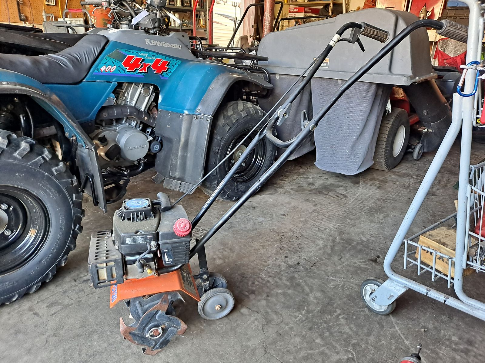 Husqvarna tiller CT20, Fixer upper