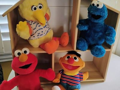 Sesame Street plush toys bundle