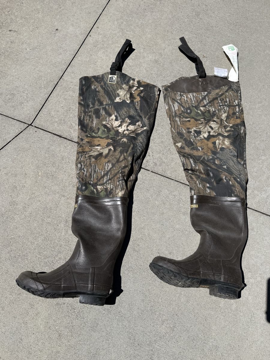 Hodgman Camo Fishing Waders Size 10
