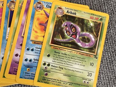 Pokemon Fossil Set / Cards 31-62