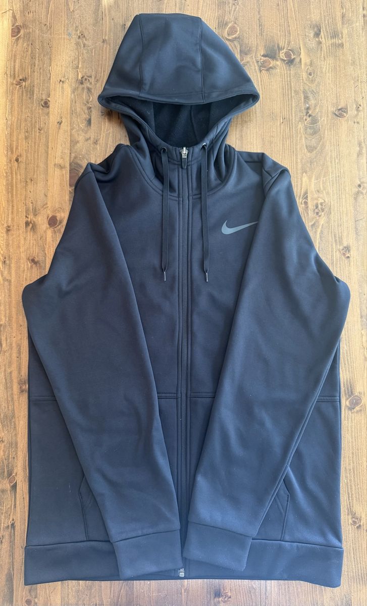 New Nike Therma-FIT Full-Zip Hoodie Black Men's Size M - Polyester Fleece Jacket