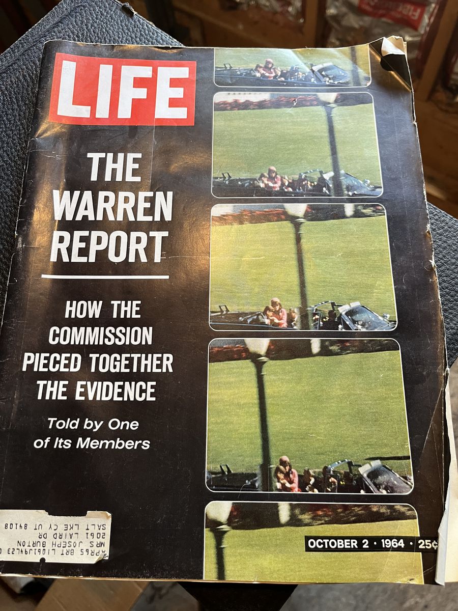 Vintage Life Magazine Warren Report