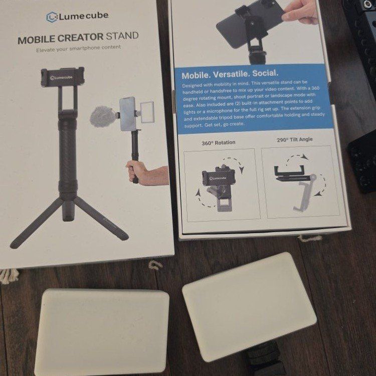 new lume cube high end content creator lighting