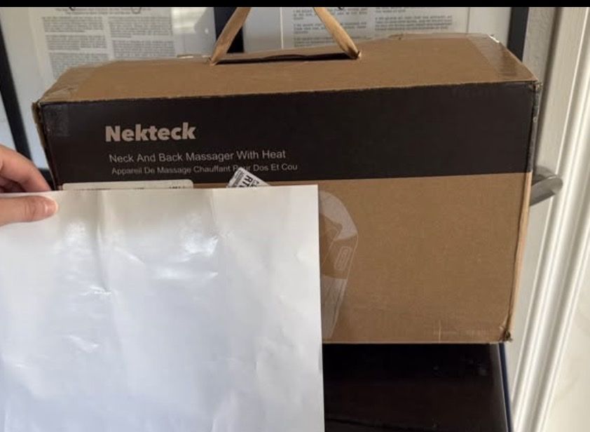 Nekteck Neck and Back Massager with Heat