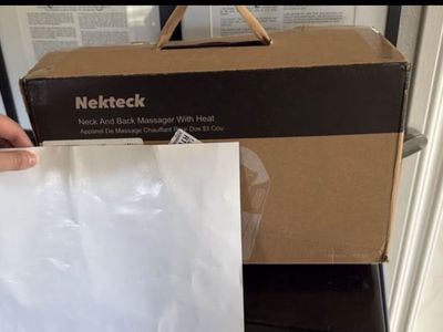 Nekteck Neck and Back Massager with Heat