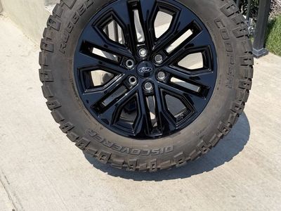 Ford F150 Rims and Tires 275/60R20 Cooper Discoverer Rugged Trek