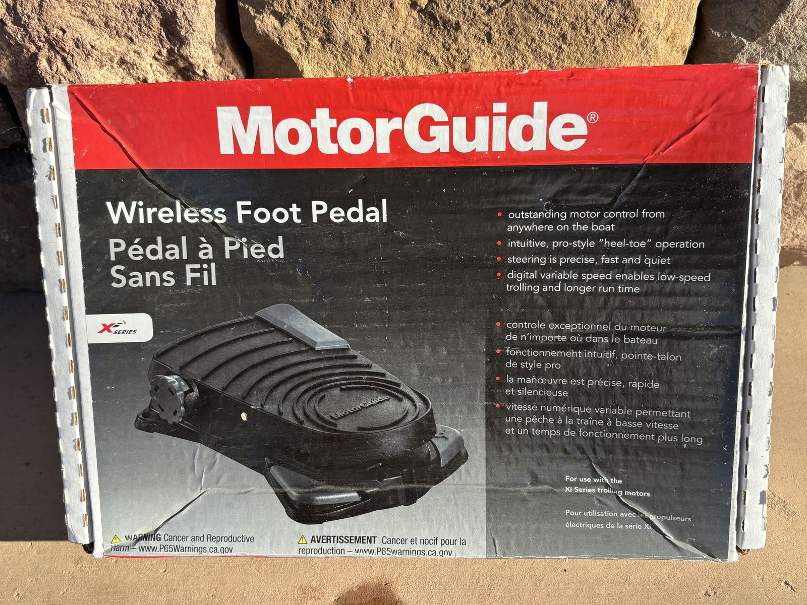 Motor Guide Wireless Foot Pedal