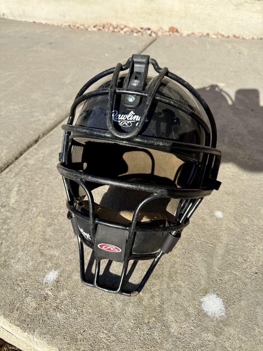 Size Large/XL 7 1/8-7 1/2 Rawlings Ai1 Baseball Catchers Helmet