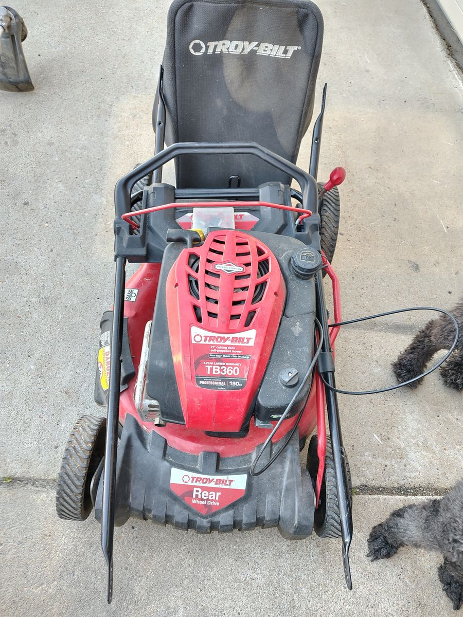 Troy-Bilt TB360 XP Self-Propelled Mower - 190cc Briggs & Stratton