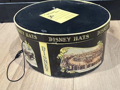 Mr. Disney Vintage Disney Hats Cardboard Hat Box