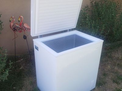 White Chest Freezer