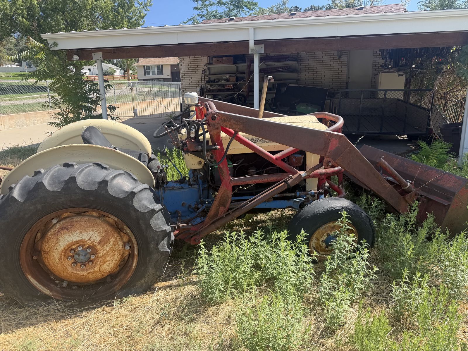1958 Ford 4000 Industrial Tractor