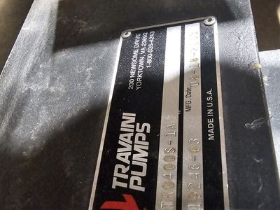 Travaini Vacuum Pump for CNC Machine