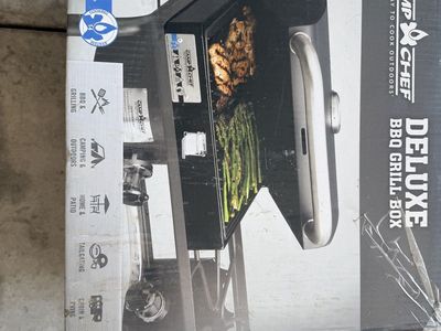 Camp Chef Deluxe BBQ Grill Box for 14 In Stoves