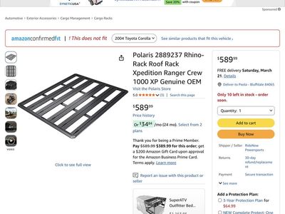 Xpedition / Ranger Rino Roof Rack