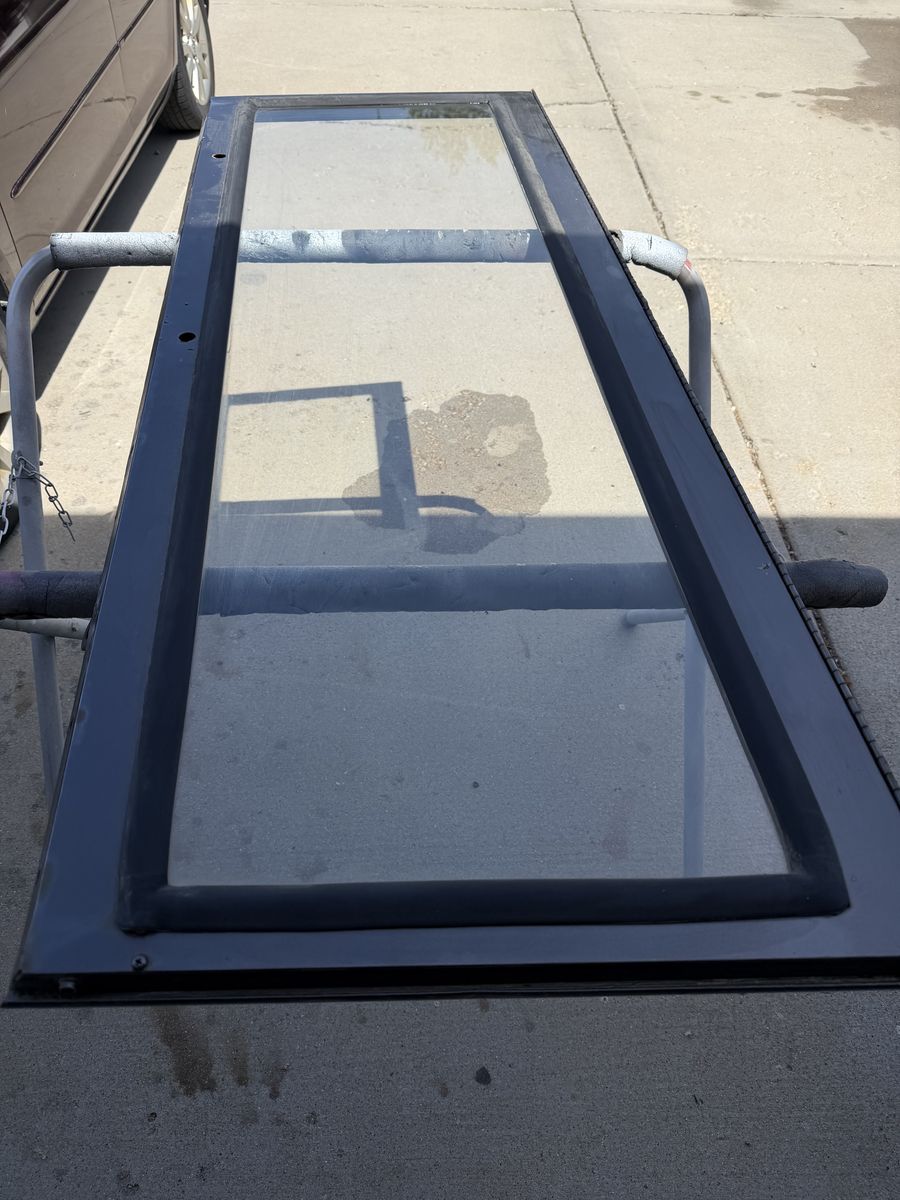 1966-1977 Ford Bronco windshield frame and windshield
