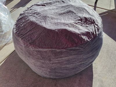 38" Oversized Plush Round Bean Bag