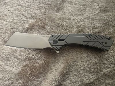 Kershaw Static Pocket Knife Model 3445 Cleaver Blade *OBO
