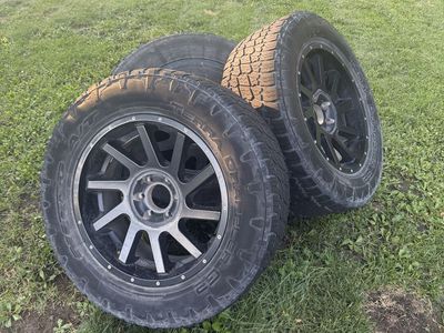 Raceline 20" Wheels & Nitto Terra Grappler 295/60R20 Tires - 6x135