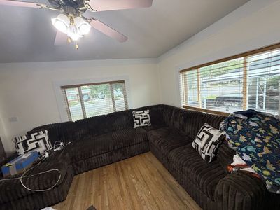 Ashley Furniture Midnight Madness Sectional - chocolate brown