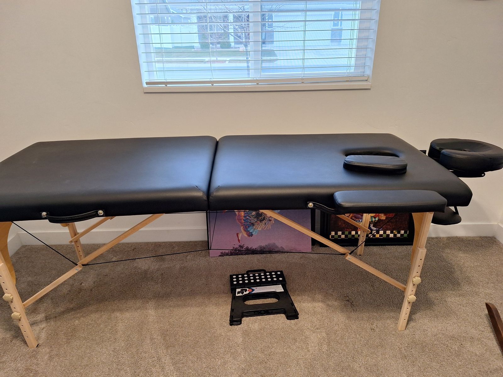 Massage table