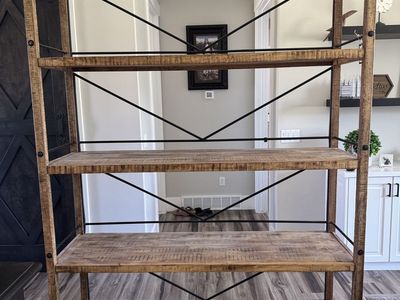 Farmhouse shelves