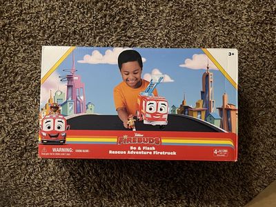 NEW: Disney Junior Firebuds Bo & Flash Rescue Fire Truck