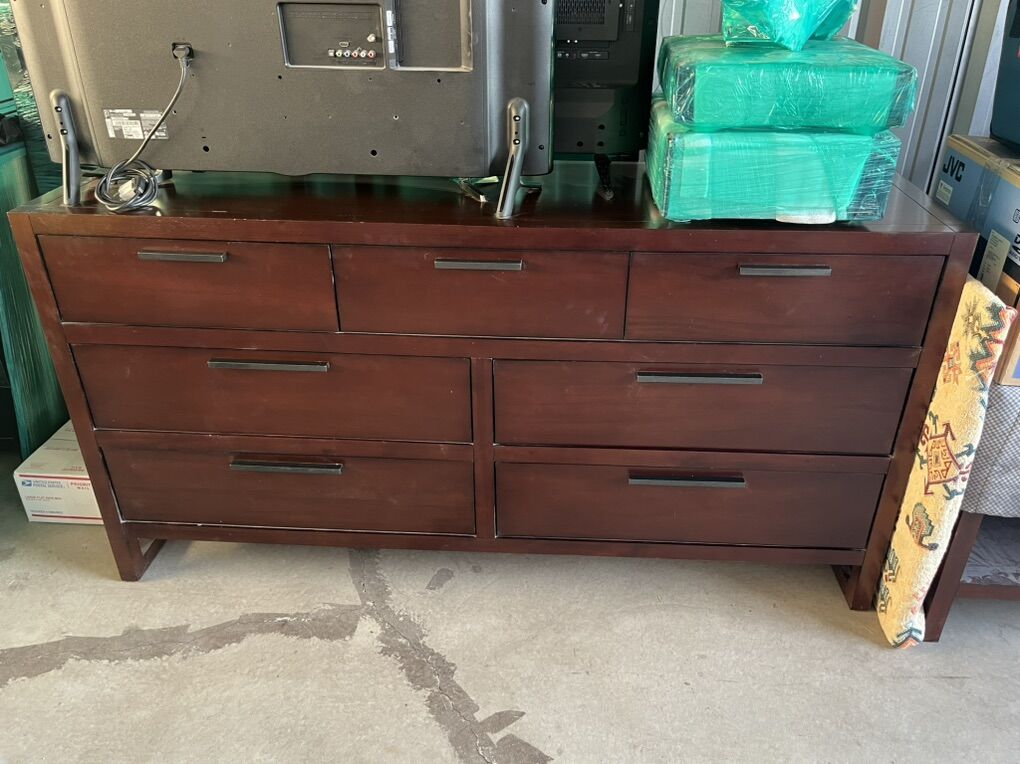 West Elm Dresser w/ Nightstands