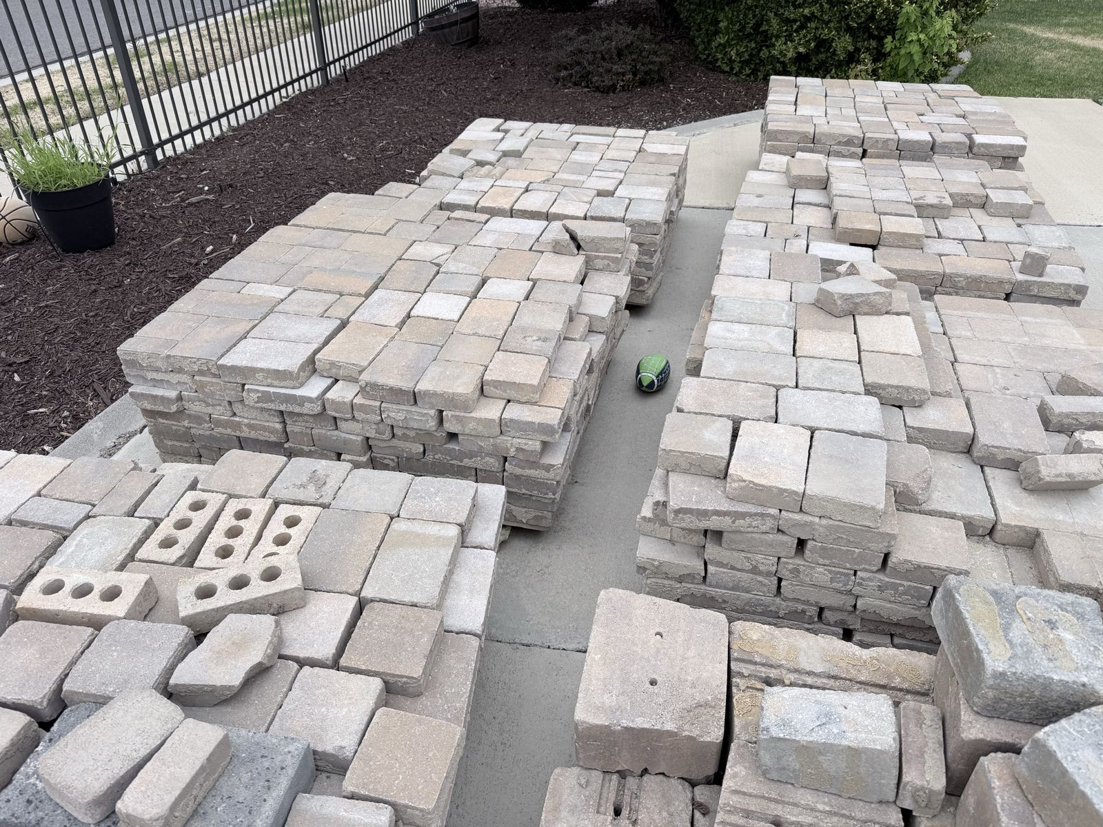 Interlocking Pavers and Concrete Bricks for Patio, Walkway, or Landscaping Projects