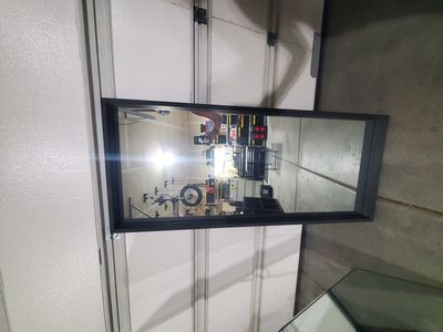 Black Framed Wall Mirror