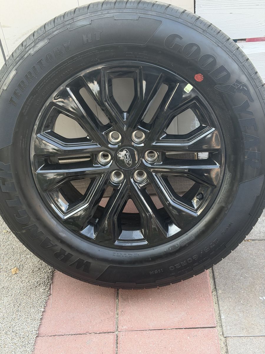 New 2026 Ford F150 wheels and tires
