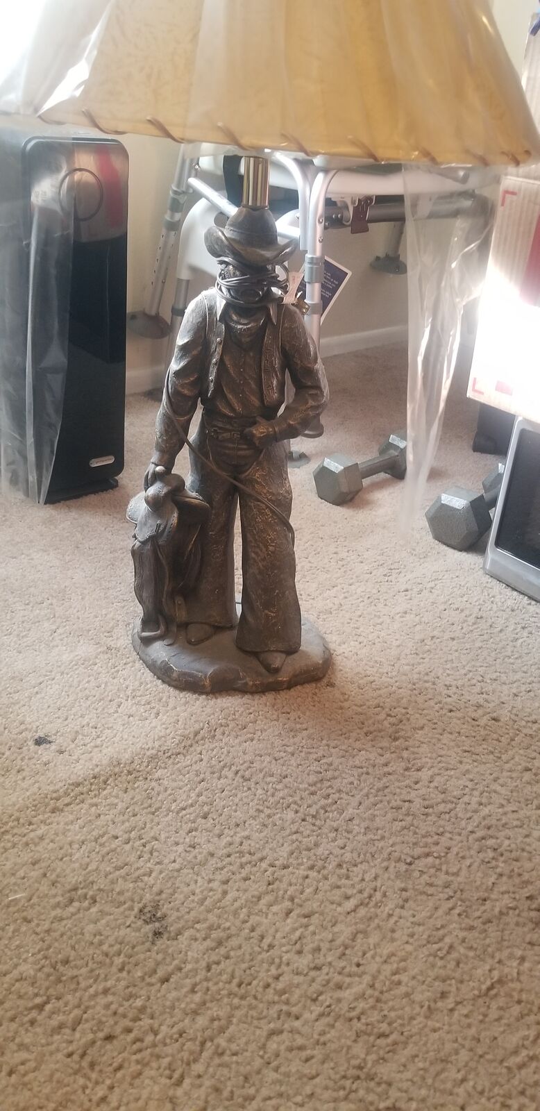 Cowboy Lamp
