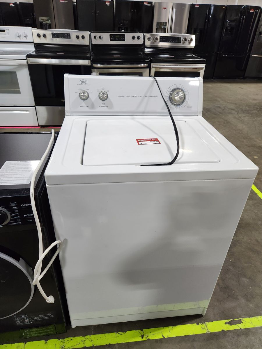 Roper White Top-Load Washing Machine - Heavy Duty, Super Capacity