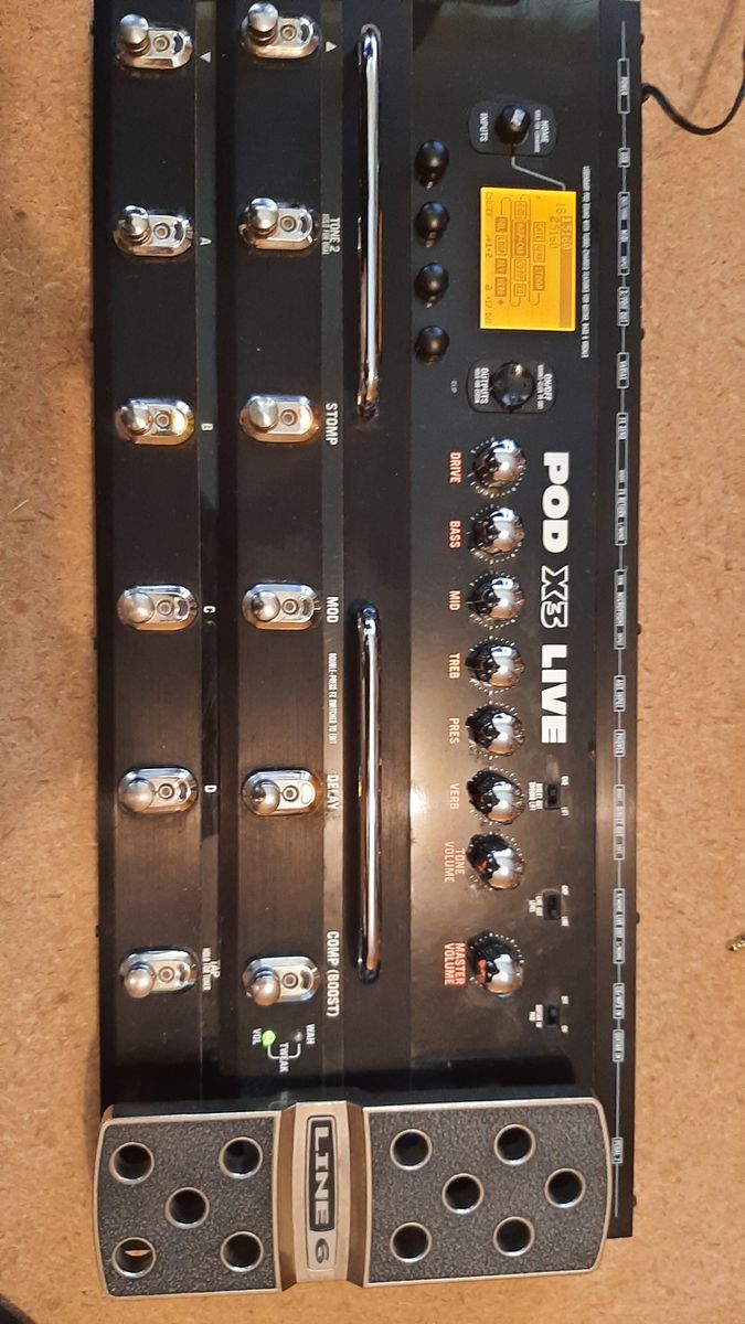 Line 6 POD X3 Live