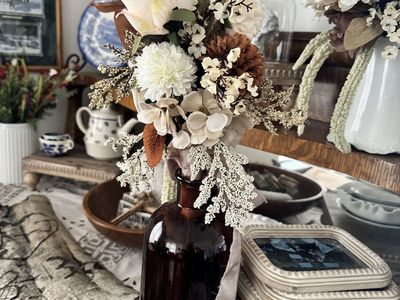 Wedding Florals - Fall Neutral Colors