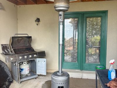 Outdoor Patio Heater Standing Propane Heater with Reflector