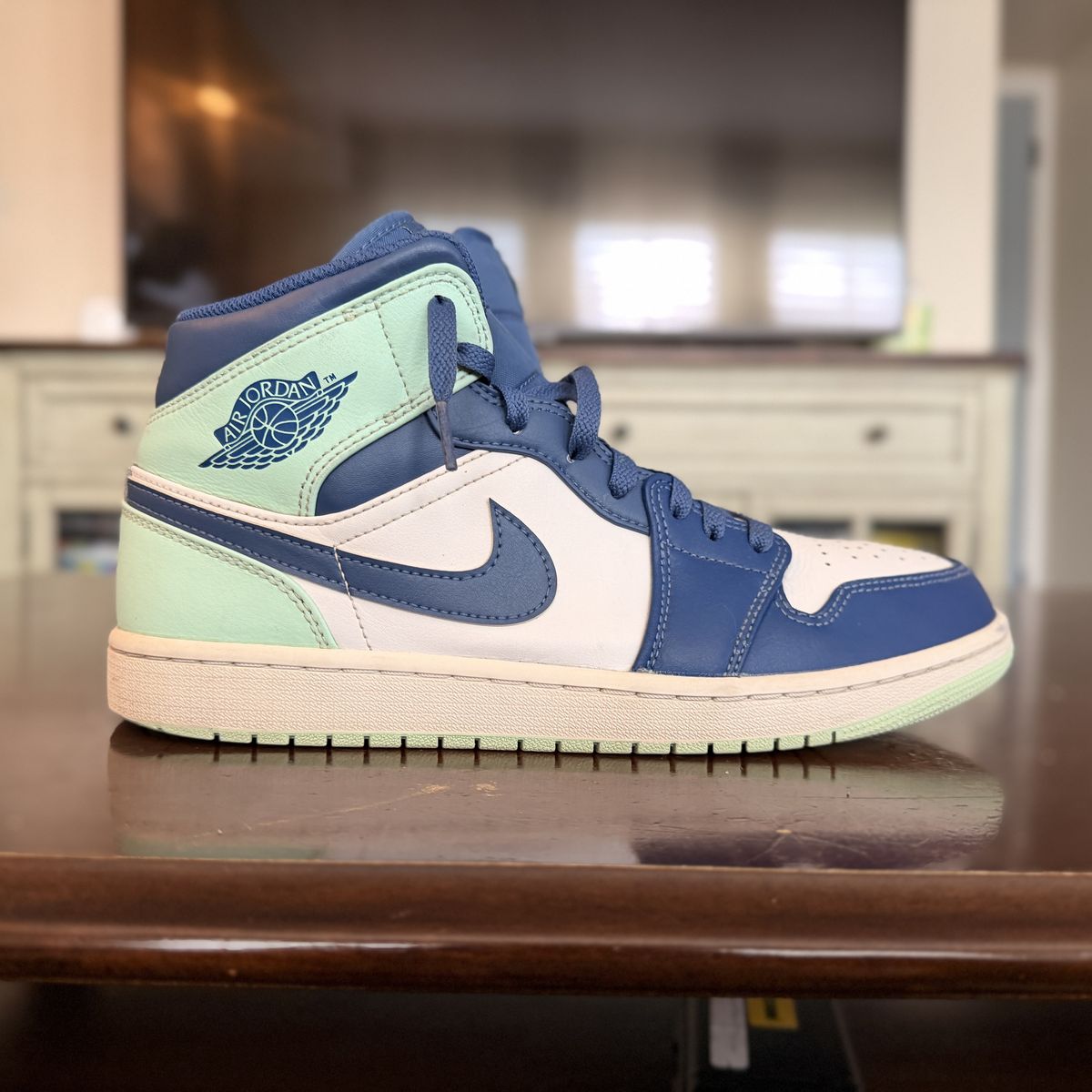 Jordan 1 Blue Mint Mens Size 10