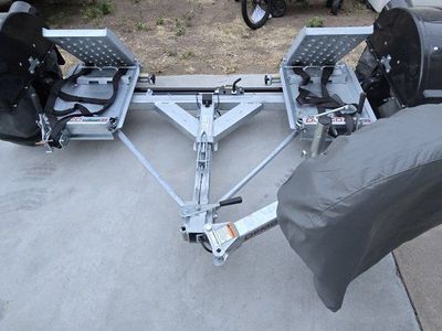 Demco Kar Kaddy SS Tow Dolly with Surge Brakes & Fold-Away Design, UsedExcellent Condition