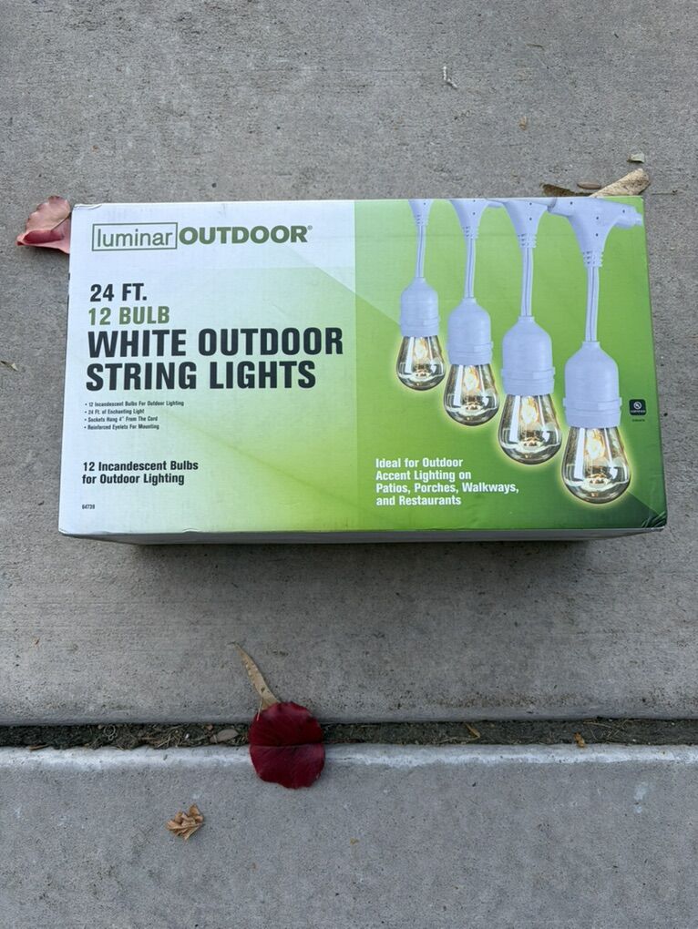 White Outdoor Lights