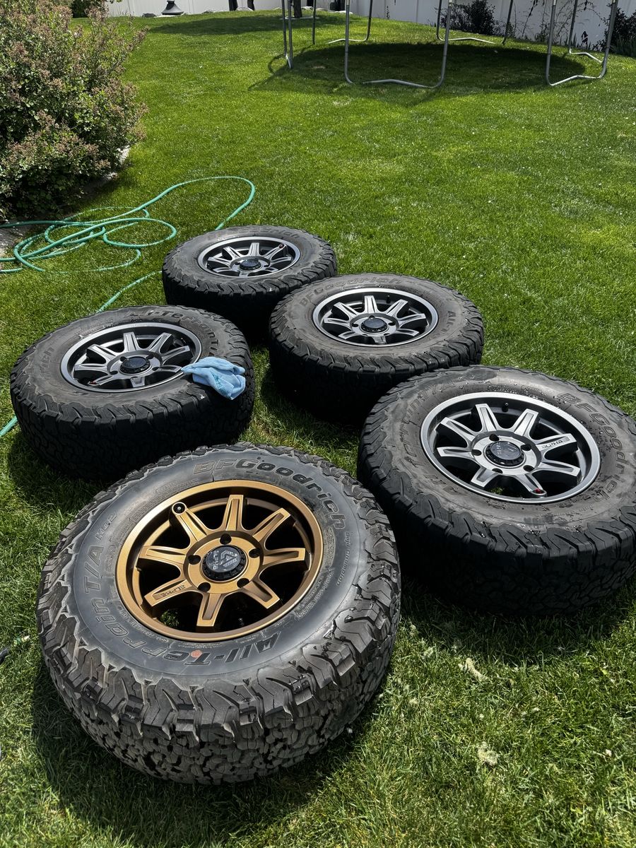 Alphaequipt 17x8.5 +35 (5) wheels